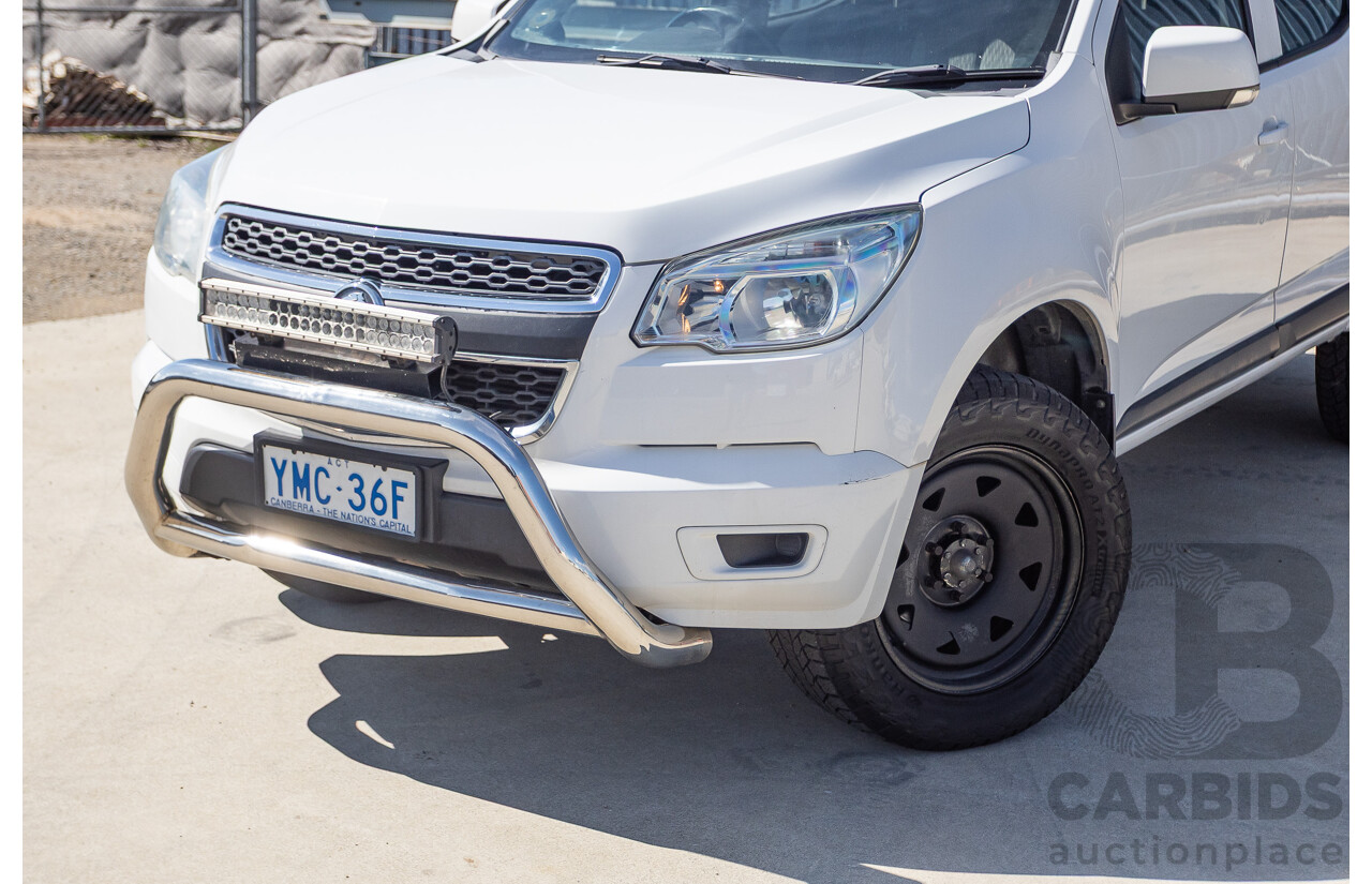 Holden Colorado LS RWD RG MY15 Crew Cab P/Up White 2.8L