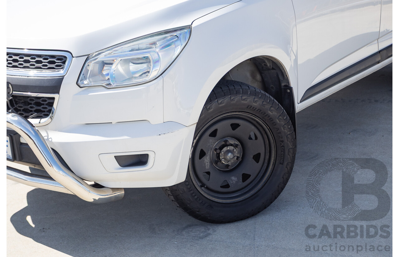 Holden Colorado LS RWD RG MY15 Crew Cab P/Up White 2.8L