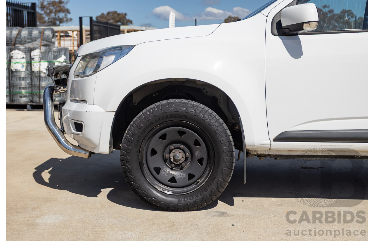 Holden Colorado LS RWD RG MY15 Crew Cab P/Up White 2.8L