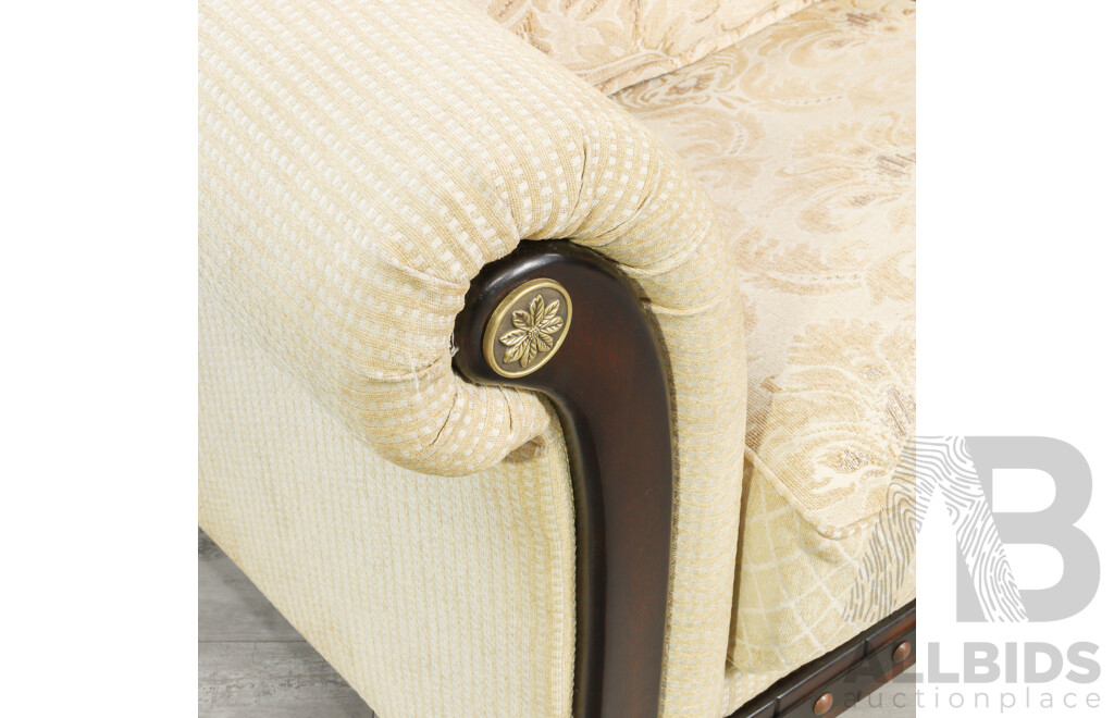 Fabric Three Piece Lounge Suite by Novel Furniture