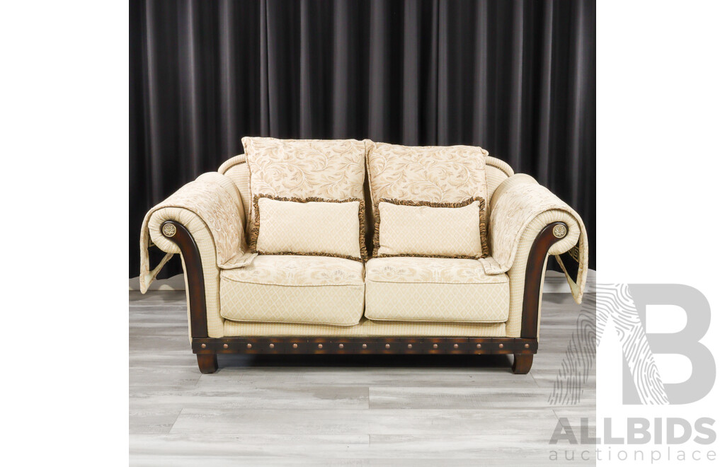 Fabric Three Piece Lounge Suite by Novel Furniture