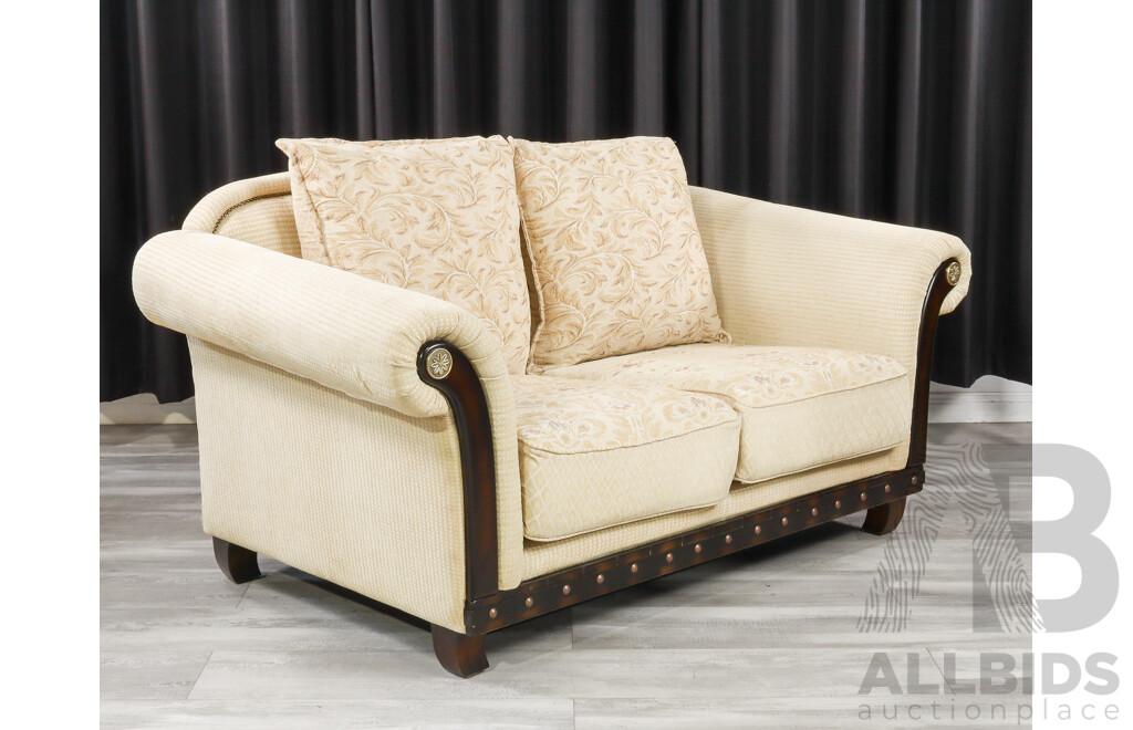 Fabric Three Piece Lounge Suite by Novel Furniture