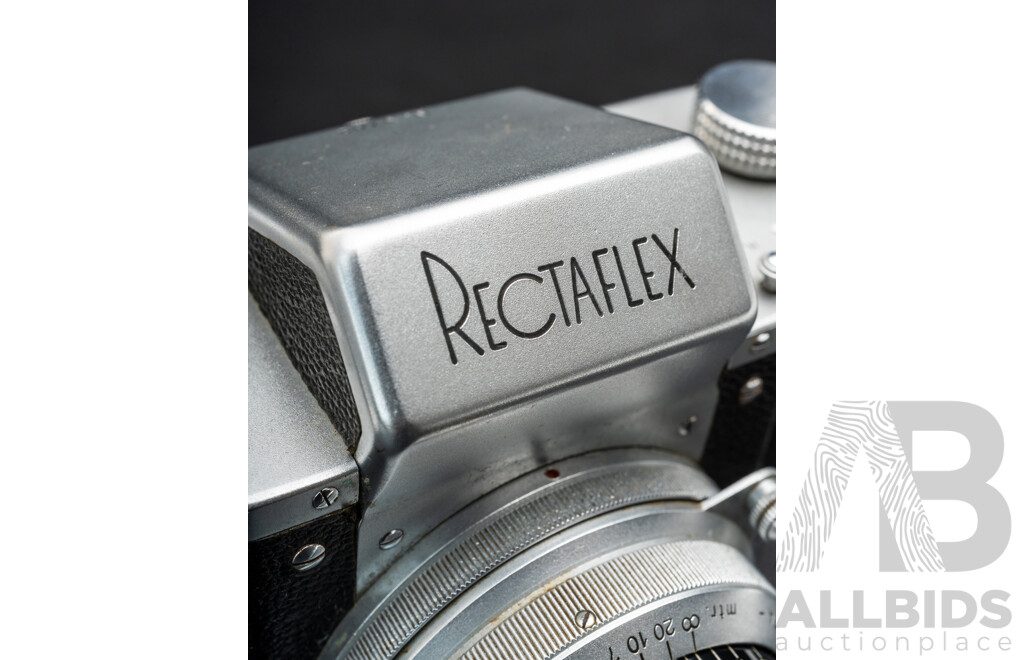 Vintage Rectaflex 35mm SLR Camera