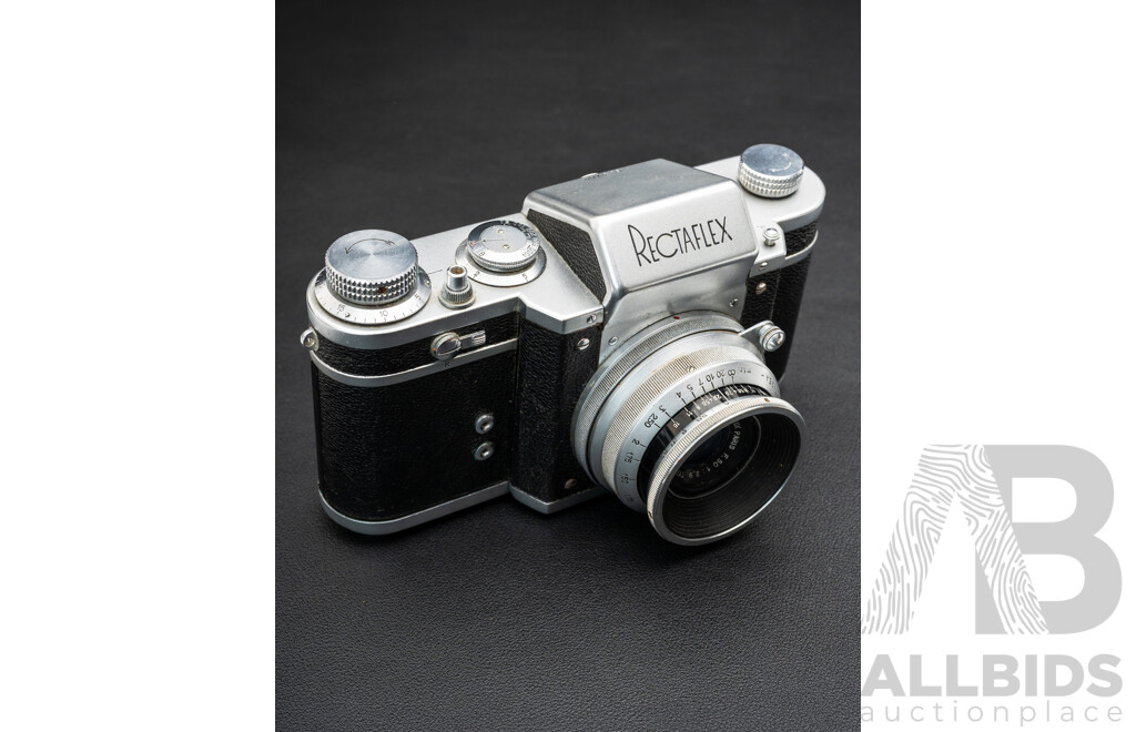 Vintage Rectaflex 35mm SLR Camera