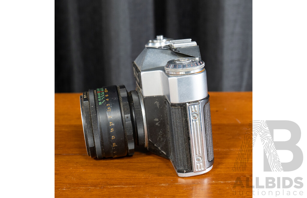 Vintage Zenit-E 35mm Film Camera with Helios-44-2 58mm f/2 Lens