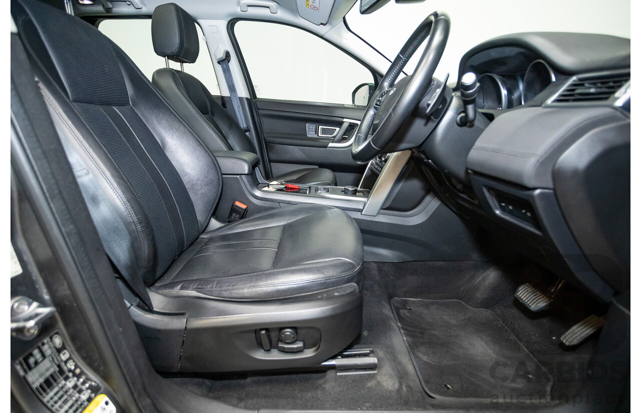 02/2018 Land Rover Discovery Sport TD4 (132kW) HSE (AWD) L550 MY18 4D Wagon Corris Grey Turbo Diesel 2.0L - 7 Seats