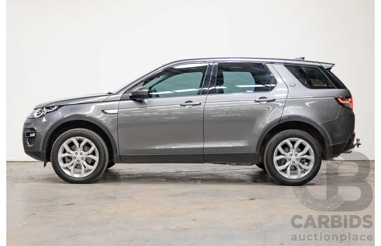 02/2018 Land Rover Discovery Sport TD4 (132kW) HSE (AWD) L550 MY18 4D Wagon Corris Grey Turbo Diesel 2.0L - 7 Seats