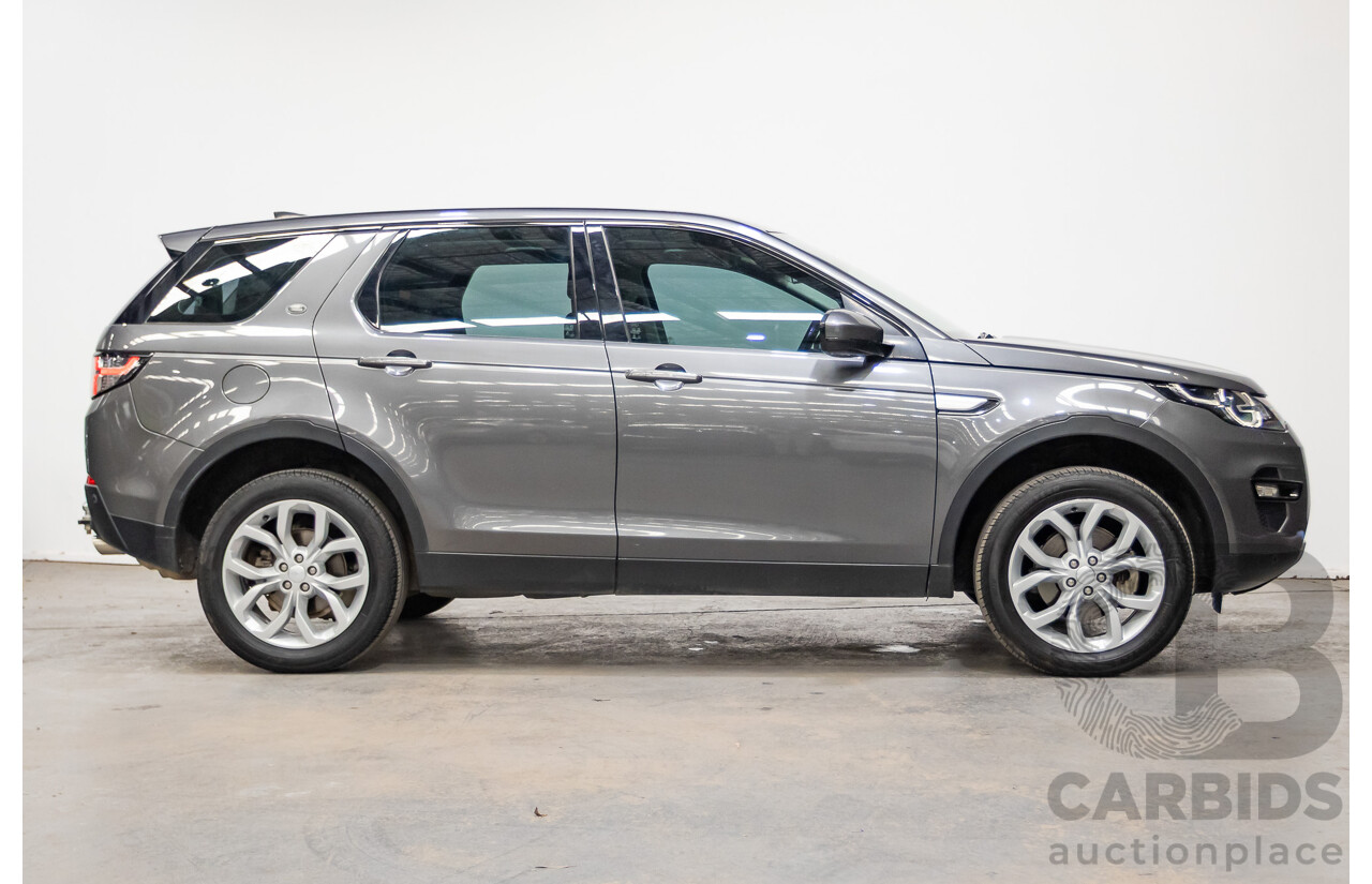 02/2018 Land Rover Discovery Sport TD4 (132kW) HSE (AWD) L550 MY18 4D Wagon Corris Grey Turbo Diesel 2.0L - 7 Seats