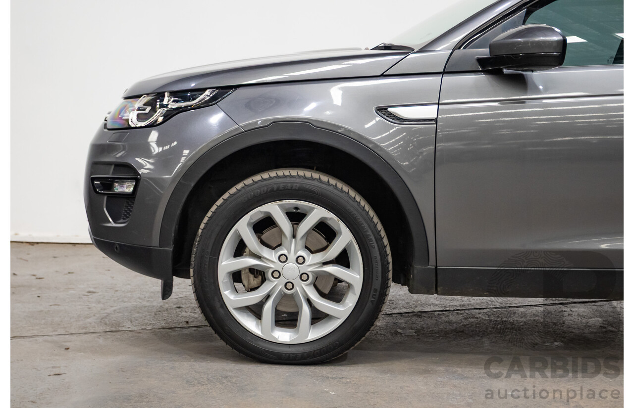 02/2018 Land Rover Discovery Sport TD4 (132kW) HSE (AWD) L550 MY18 4D Wagon Corris Grey Turbo Diesel 2.0L - 7 Seats