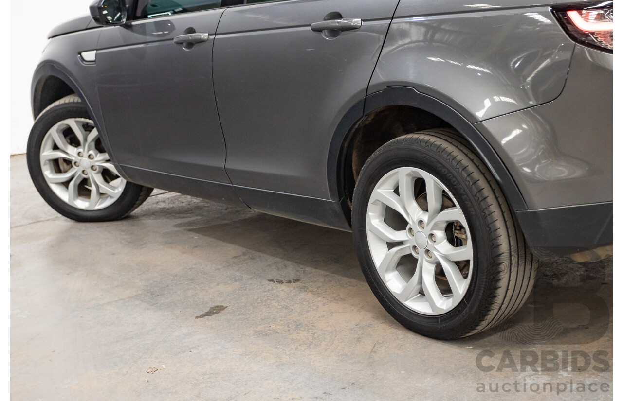 02/2018 Land Rover Discovery Sport TD4 (132kW) HSE (AWD) L550 MY18 4D Wagon Corris Grey Turbo Diesel 2.0L - 7 Seats