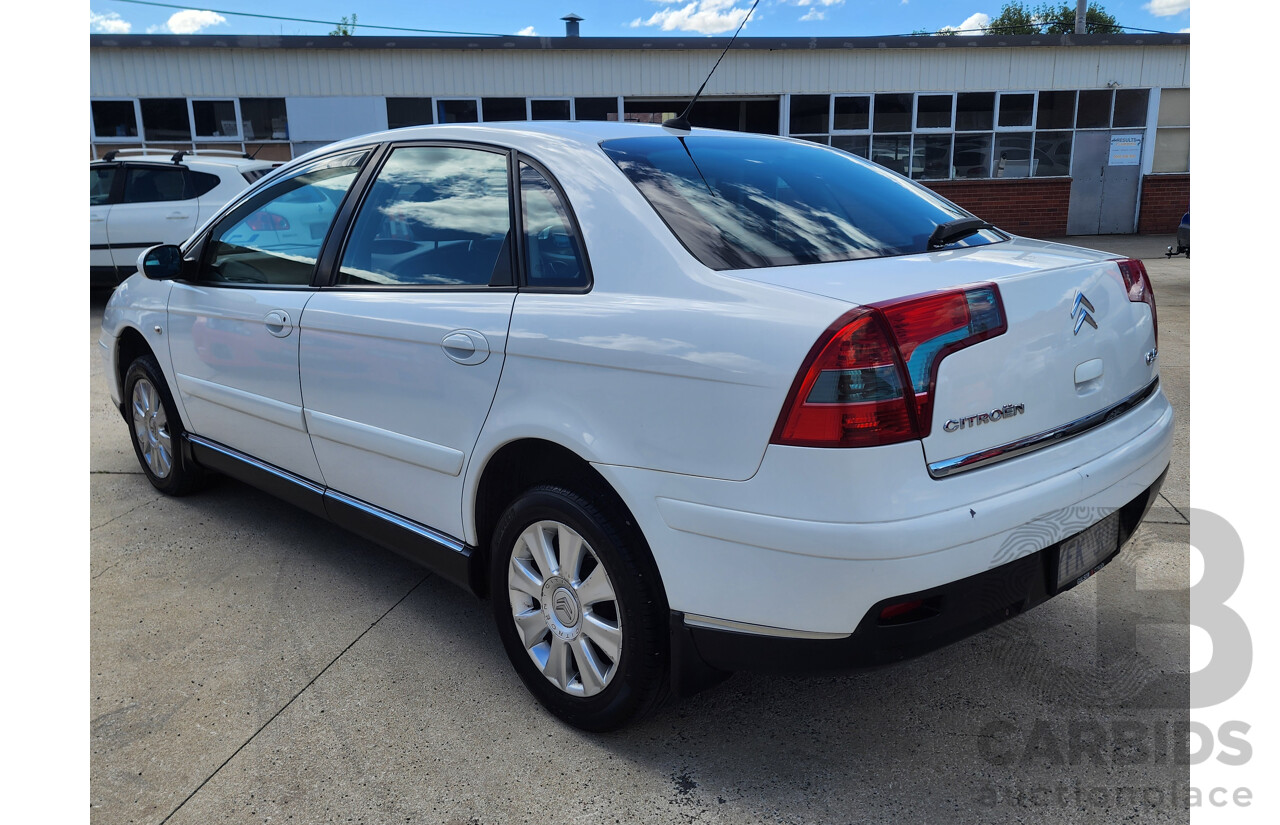 2/2008 Citroen C5 SX 2.0 16V HDi 06 UPGRADE 4d Wagon White 2.0L