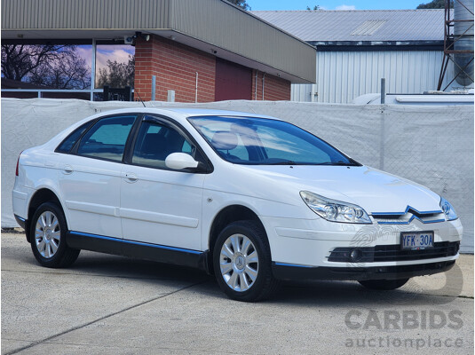 2/2008 Citroen C5 SX 2.0 16V HDi 06 UPGRADE 4d Wagon White 2.0L