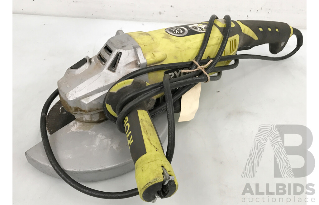 Ryobi 230mm Corded Angle Grinder