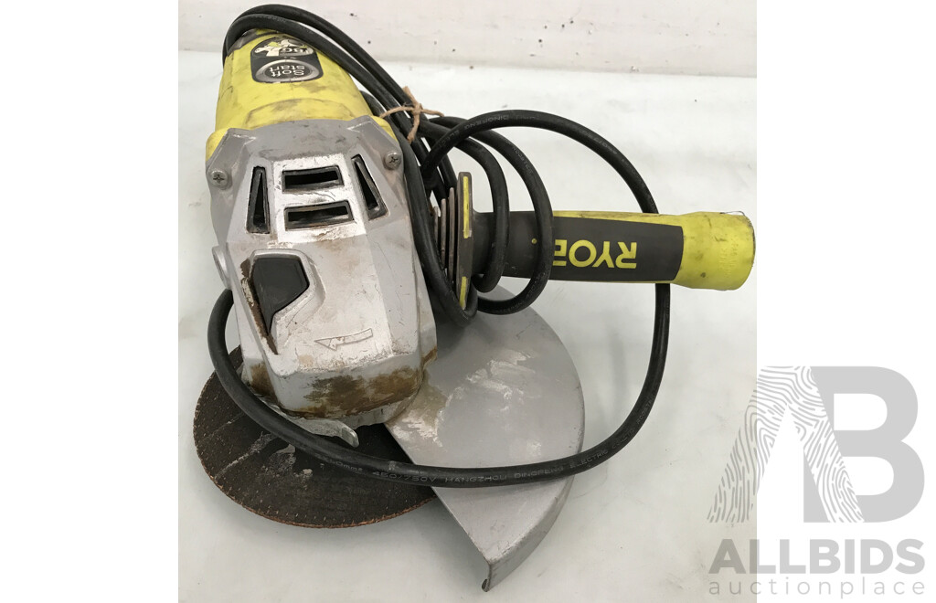 Ryobi 230mm Corded Angle Grinder