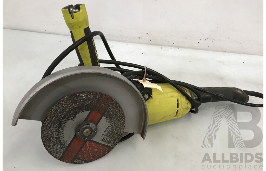 Ryobi 230mm Corded Angle Grinder