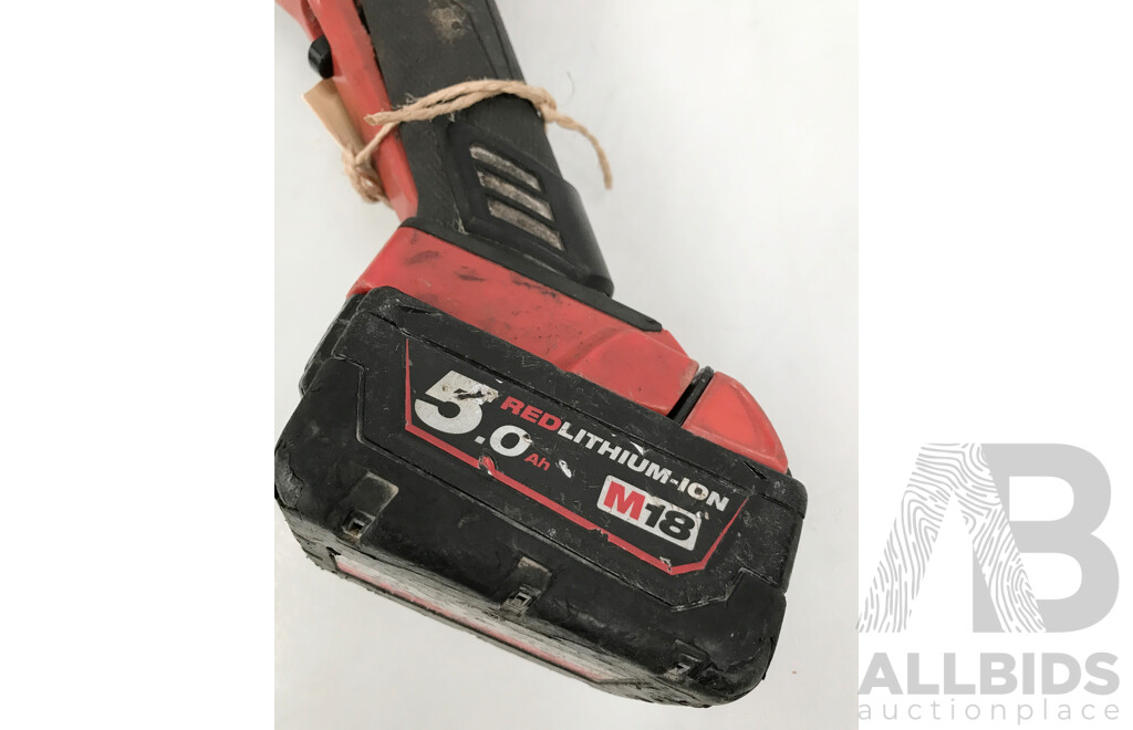 Milwaukee 18V Cordless Angle Grinder