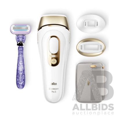 Braun Silk Expert Pro 5 IPL Hair Removal System - Brand New