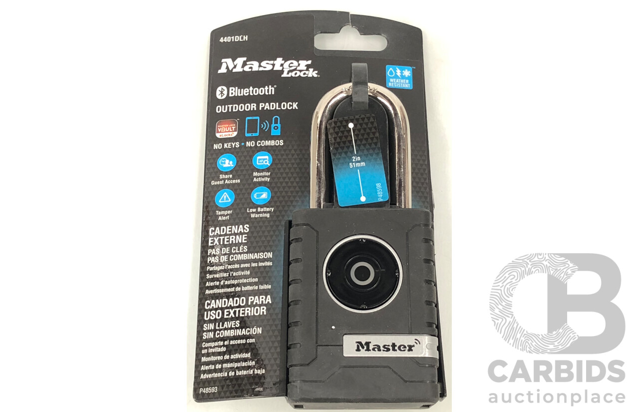 Nano Cam Reverse Mirror Camera, Car Boot Liner,  Ring Chime Doorbell, D-Link Wi-Fi Motion Sensor, Master Lock Bluetooth Outdoor Padlock - Brand New