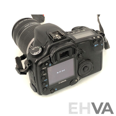 Canon EOS 30D 8.0 Megapixel Digital Camera with Two Lenses and Lowepro Soft Case