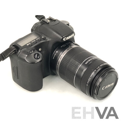 Canon EOS 30D 8.0 Megapixel Digital Camera with Two Lenses and Lowepro Soft Case