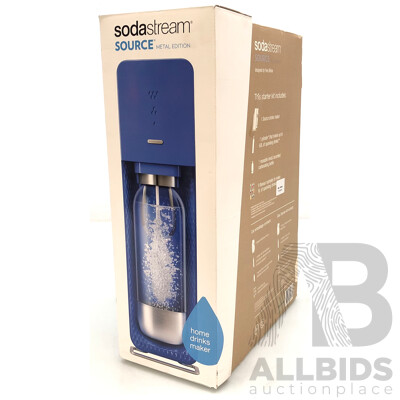 Sodastream Source Metal Edition Soda Making Kit - New