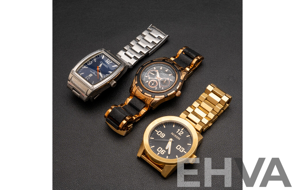 Nixon, Pierre Cardin & Chisel Mens Dress Watches