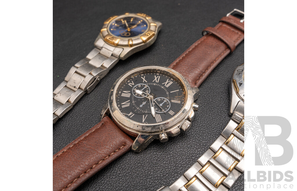 Collection of (6) Watches Including Michael Hill Chronograph Watch, 9223