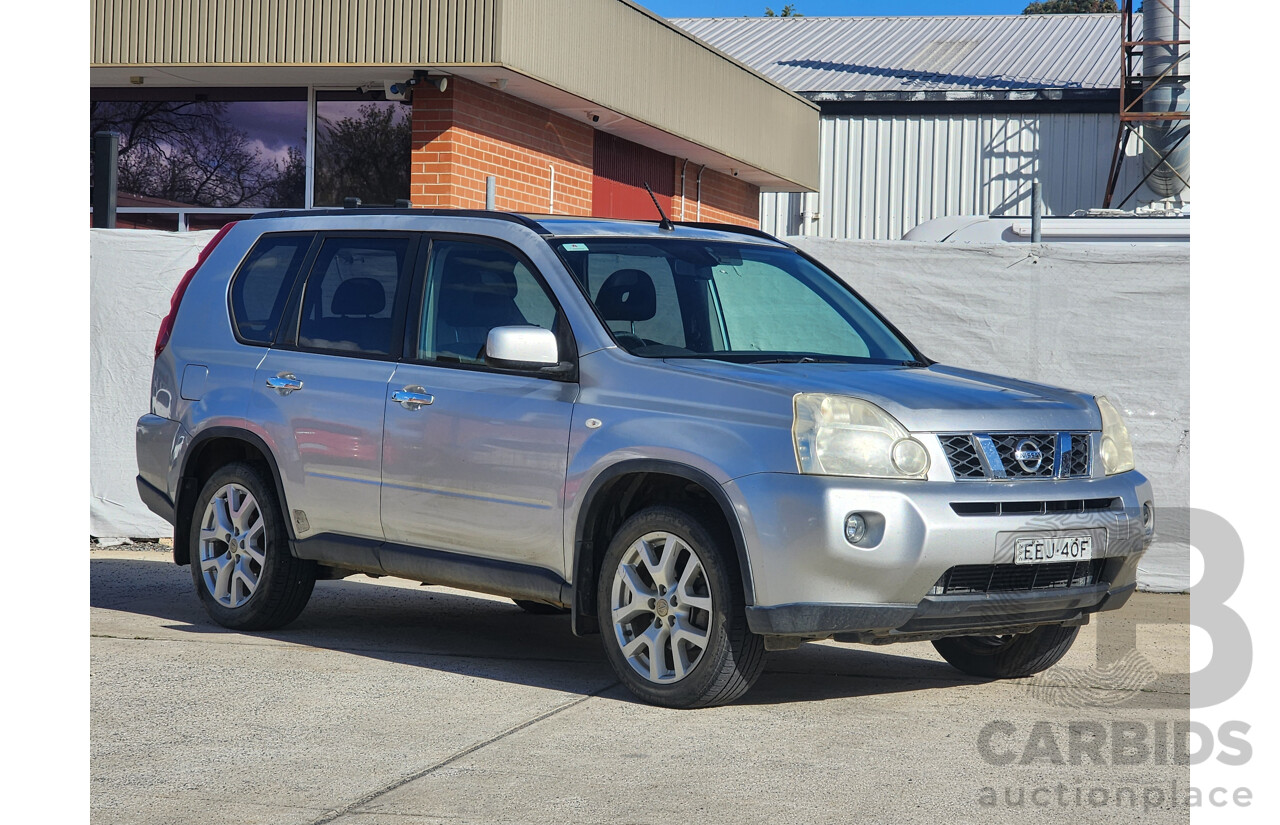 11/2009 Nissan X-Trail TL (4x4) T31 4d Wagon Silver 2.0L