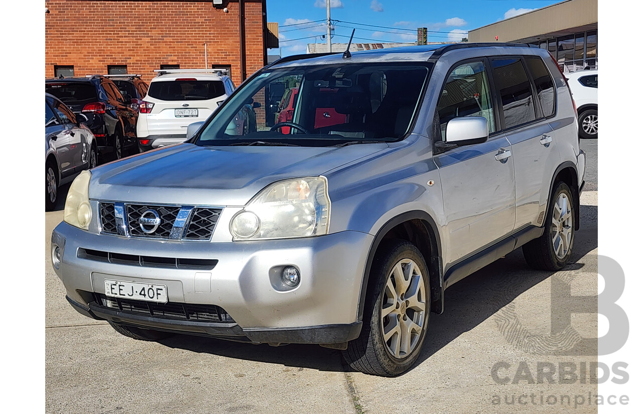 11/2009 Nissan X-Trail TL (4x4) T31 4d Wagon Silver 2.0L