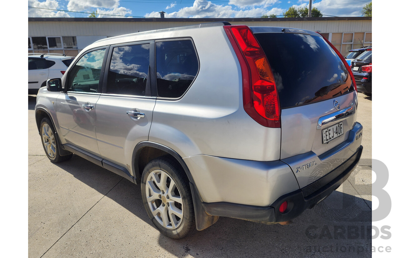 11/2009 Nissan X-Trail TL (4x4) T31 4d Wagon Silver 2.0L