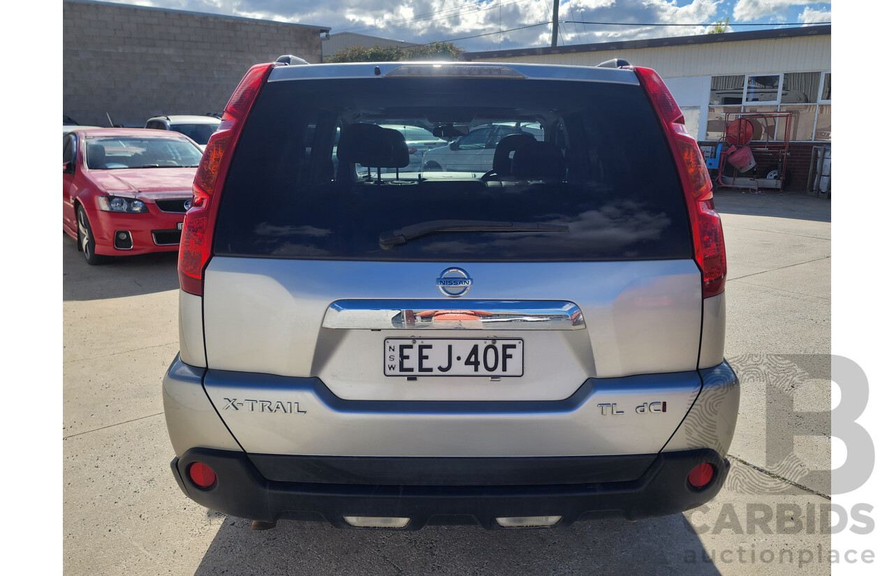 11/2009 Nissan X-Trail TL (4x4) T31 4d Wagon Silver 2.0L