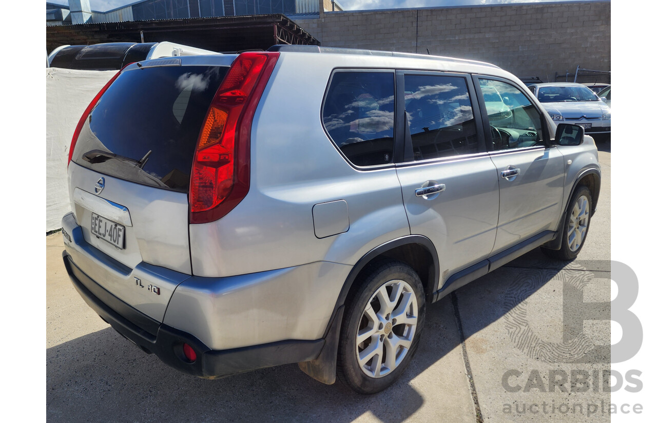 11/2009 Nissan X-Trail TL (4x4) T31 4d Wagon Silver 2.0L