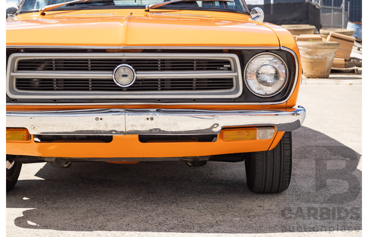 6/1971 Datsun 1200 Deluxe 2d Coupe Orange Turbo 1.8L - Modified & Engineered