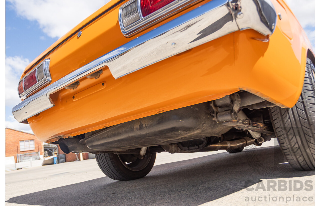 6/1971 Datsun 1200 Deluxe 2d Coupe Orange Turbo 1.8L - Modified & Engineered