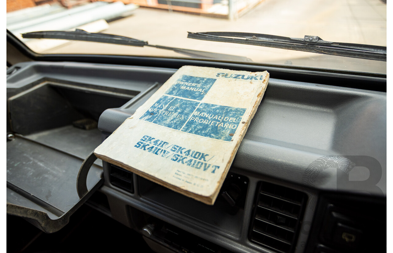 8/1987 Suzuki Super Carry Van DA21V 2d Van Brown 1.0L