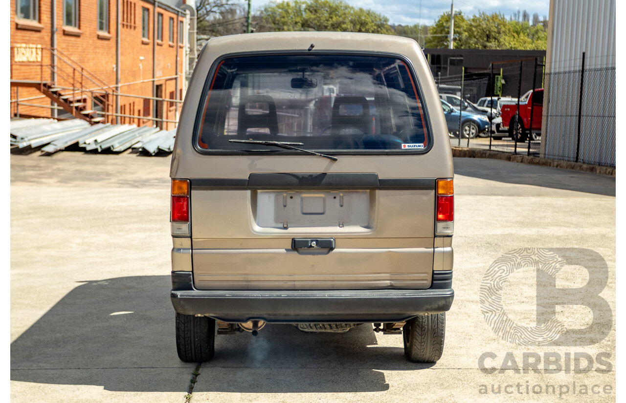 8/1987 Suzuki Super Carry Van DA21V 2d Van Brown 1.0L
