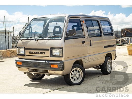 8/1987 Suzuki Super Carry Van DA21V 2d Van Brown 1.0L