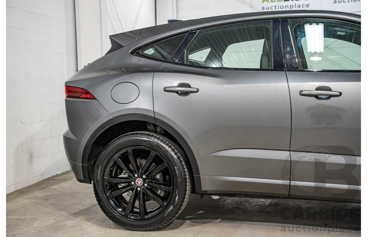 11/2020 Jaguar E-Pace P250 Chequered Flag (AWD 183KW) X540 MY20 4d Wagon Corris Grey Metallic Turbo 2.0L
