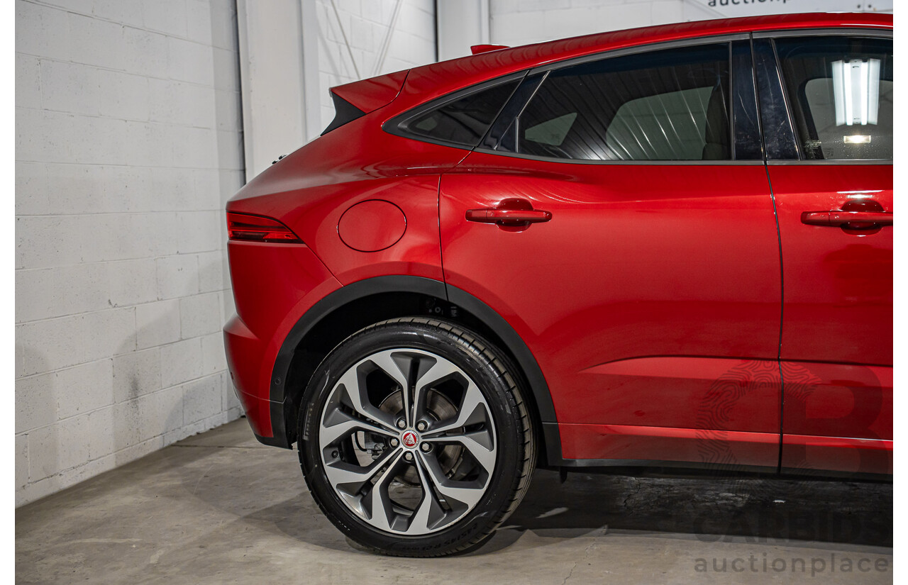 04/2019 Jaguar E-Pace P300 R-Dynamic HSE (221kW AWD) X540 MY19 4d Wagon Firenze Red Metallic Turbo 2.0L