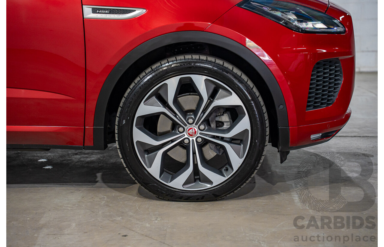 04/2019 Jaguar E-Pace P300 R-Dynamic HSE (221kW AWD) X540 MY19 4d Wagon Firenze Red Metallic Turbo 2.0L