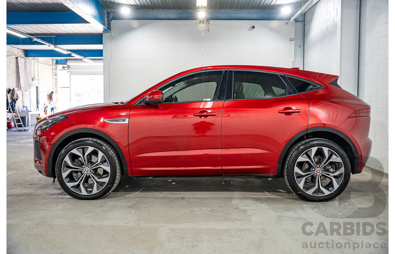 04/2019 Jaguar E-Pace P300 R-Dynamic HSE (221kW AWD) X540 MY19 4d Wagon Firenze Red Metallic Turbo 2.0L