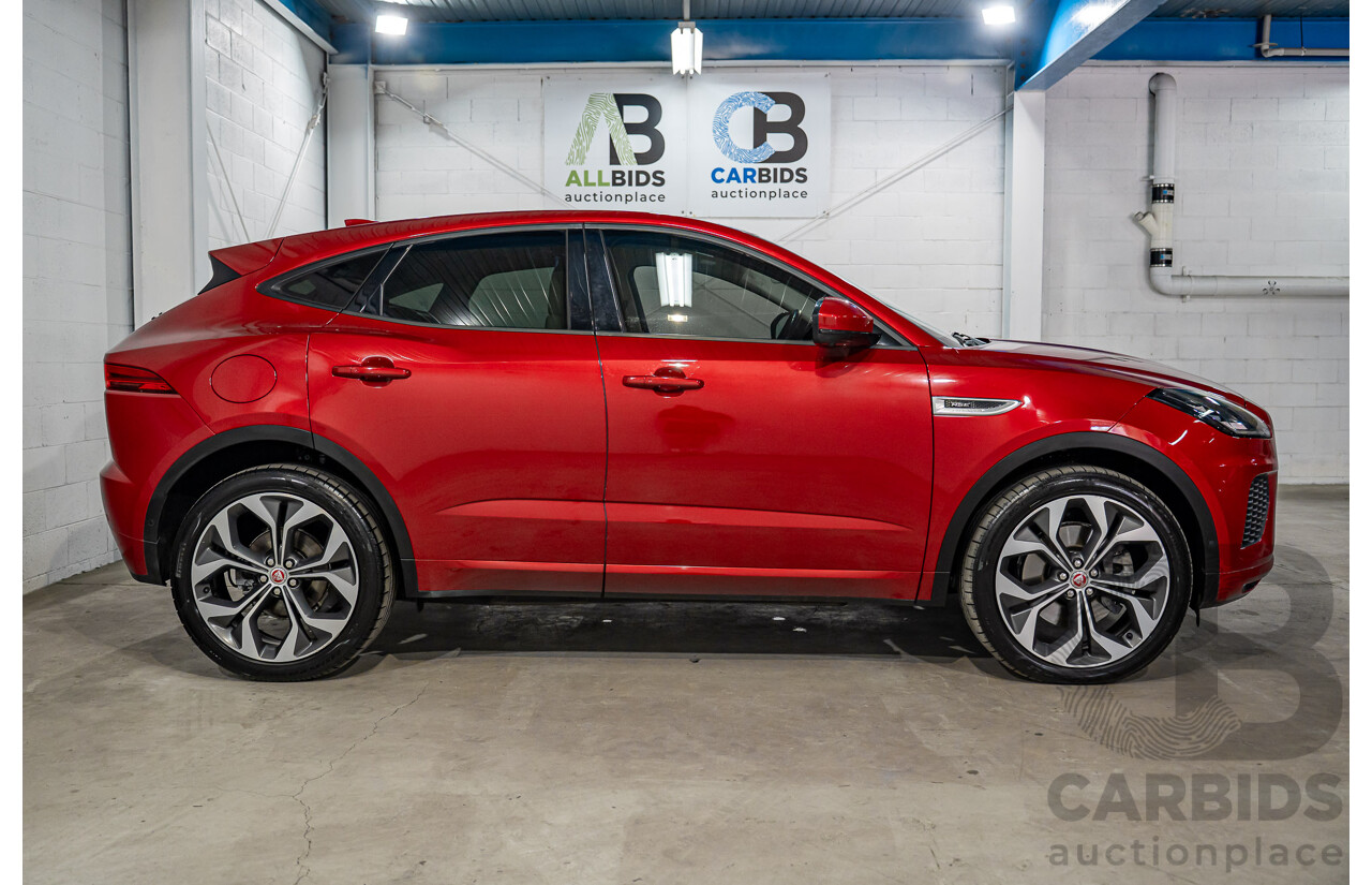 04/2019 Jaguar E-Pace P300 R-Dynamic HSE (221kW AWD) X540 MY19 4d Wagon Firenze Red Metallic Turbo 2.0L