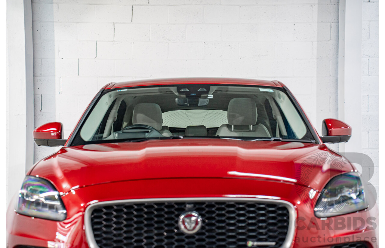04/2019 Jaguar E-Pace P300 R-Dynamic HSE (221kW AWD) X540 MY19 4d Wagon Firenze Red Metallic Turbo 2.0L