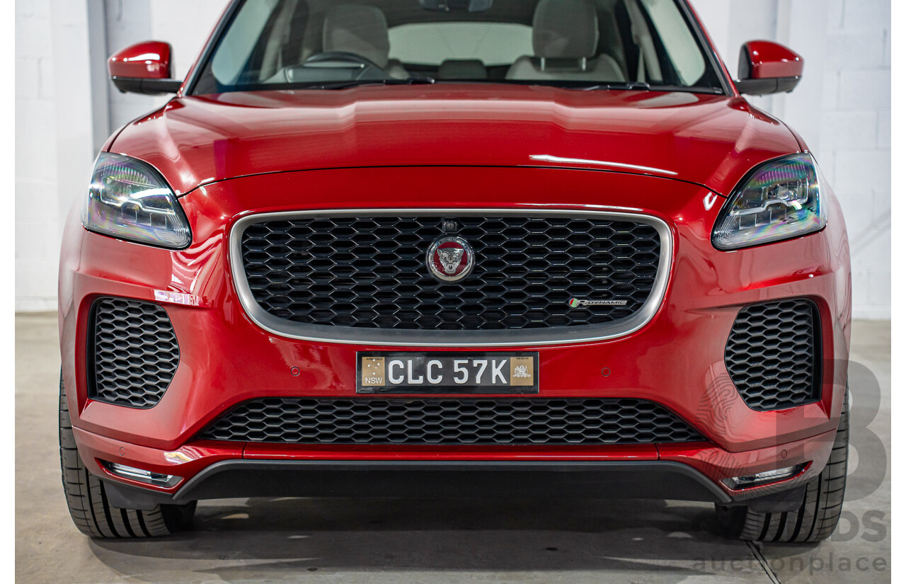 04/2019 Jaguar E-Pace P300 R-Dynamic HSE (221kW AWD) X540 MY19 4d Wagon Firenze Red Metallic Turbo 2.0L