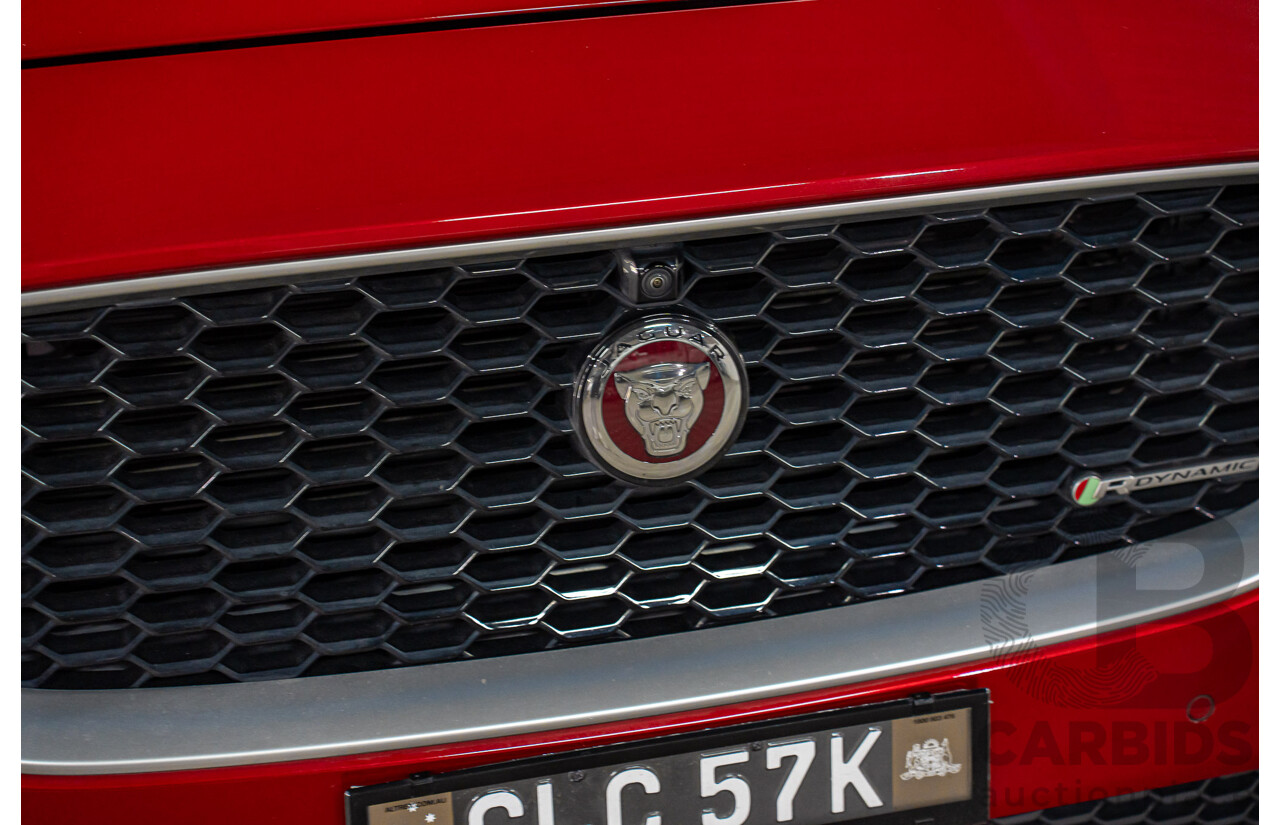 04/2019 Jaguar E-Pace P300 R-Dynamic HSE (221kW AWD) X540 MY19 4d Wagon Firenze Red Metallic Turbo 2.0L