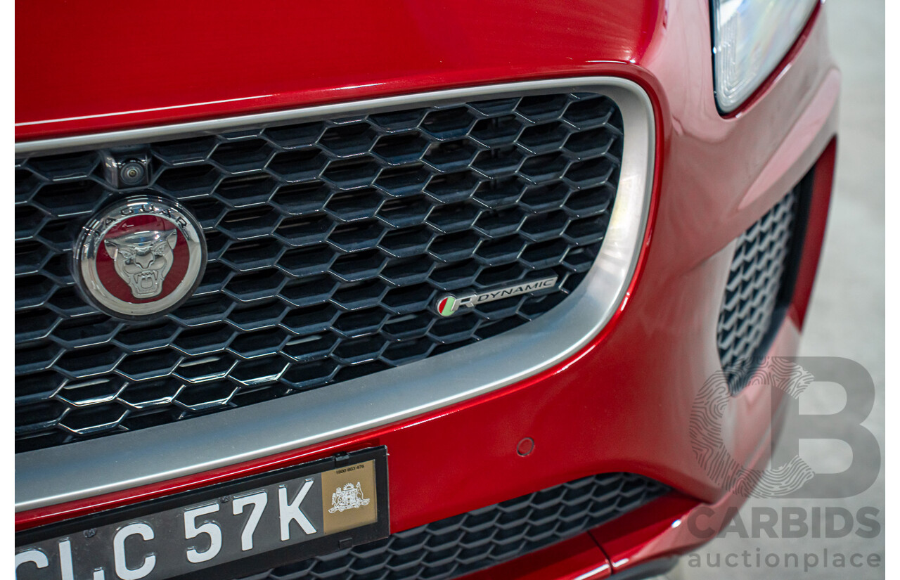 04/2019 Jaguar E-Pace P300 R-Dynamic HSE (221kW AWD) X540 MY19 4d Wagon Firenze Red Metallic Turbo 2.0L