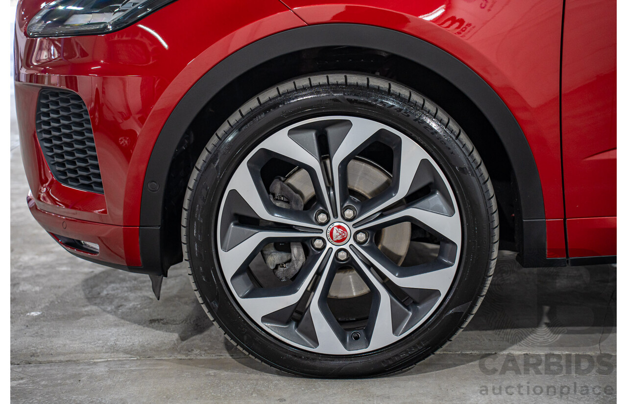 04/2019 Jaguar E-Pace P300 R-Dynamic HSE (221kW AWD) X540 MY19 4d Wagon Firenze Red Metallic Turbo 2.0L
