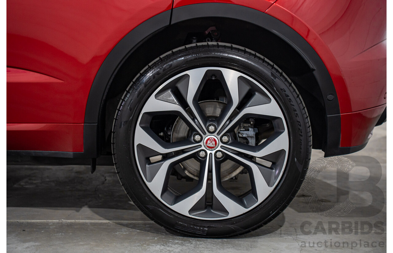 04/2019 Jaguar E-Pace P300 R-Dynamic HSE (221kW AWD) X540 MY19 4d Wagon Firenze Red Metallic Turbo 2.0L