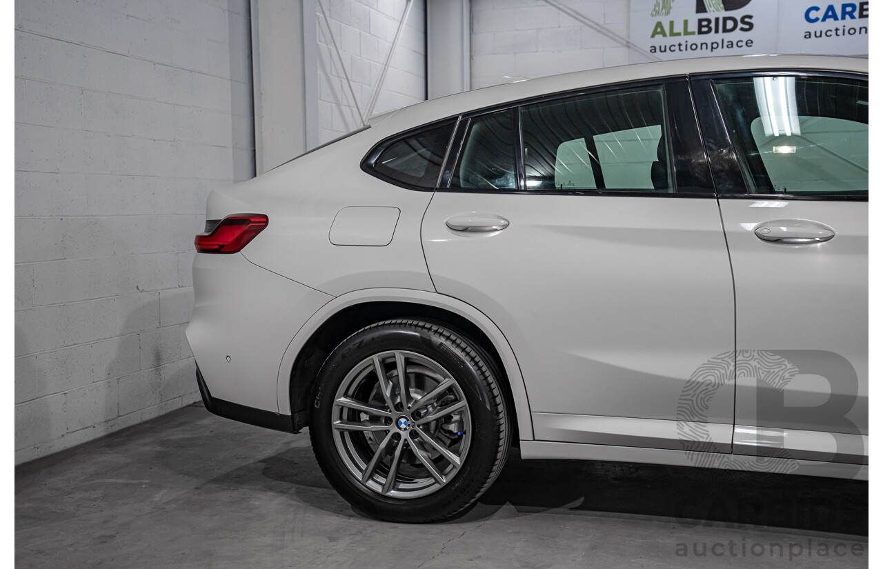 10/2018 BMW X4 xDrive20i M Sport (AWD) G02 MY19 5d Coupe Alpine White Turbo 2.0L