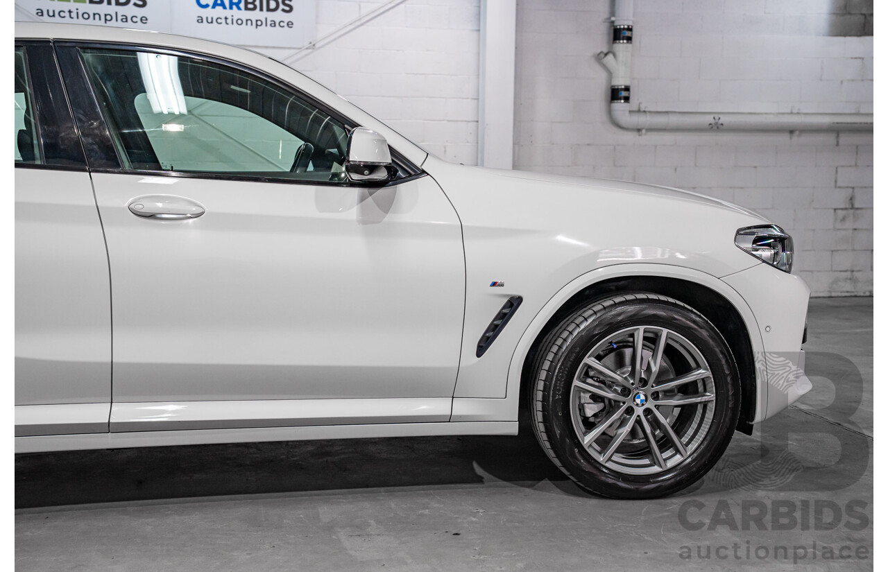 10/2018 BMW X4 xDrive20i M Sport (AWD) G02 MY19 5d Coupe Alpine White Turbo 2.0L